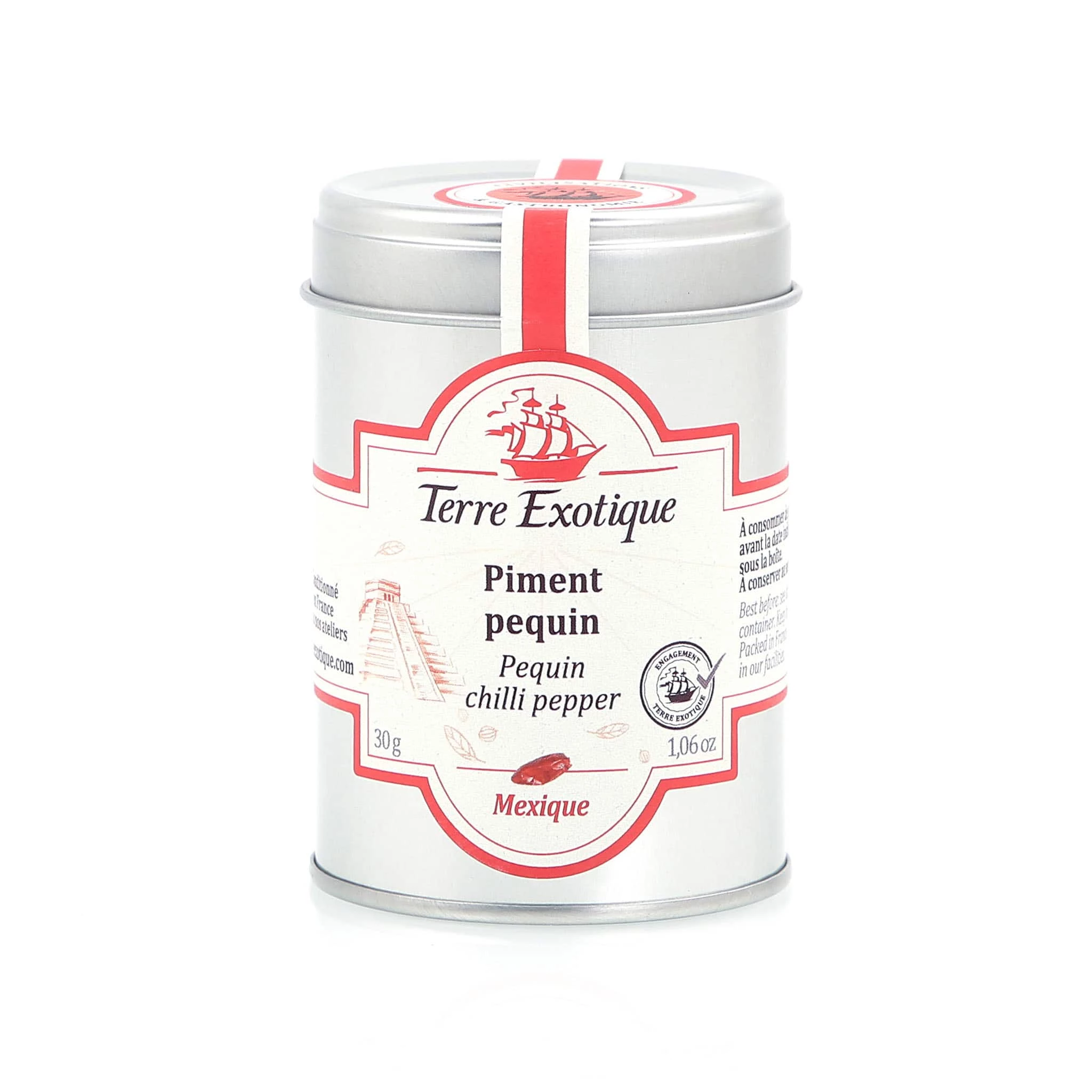 Terre Exotique Pequin Chilli Pepper 30g Ingredients 3 Terre Exotique Pequin Chilli Pepper 30g Ingredients
