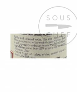 Terre Exotique Five Spice Blend 60g Ingredients 7 Terre Exotique Five Spice Blend 60g Ingredients