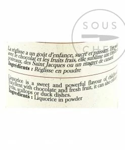 Ingredients Terre Exotique Liquorice Powder 70g