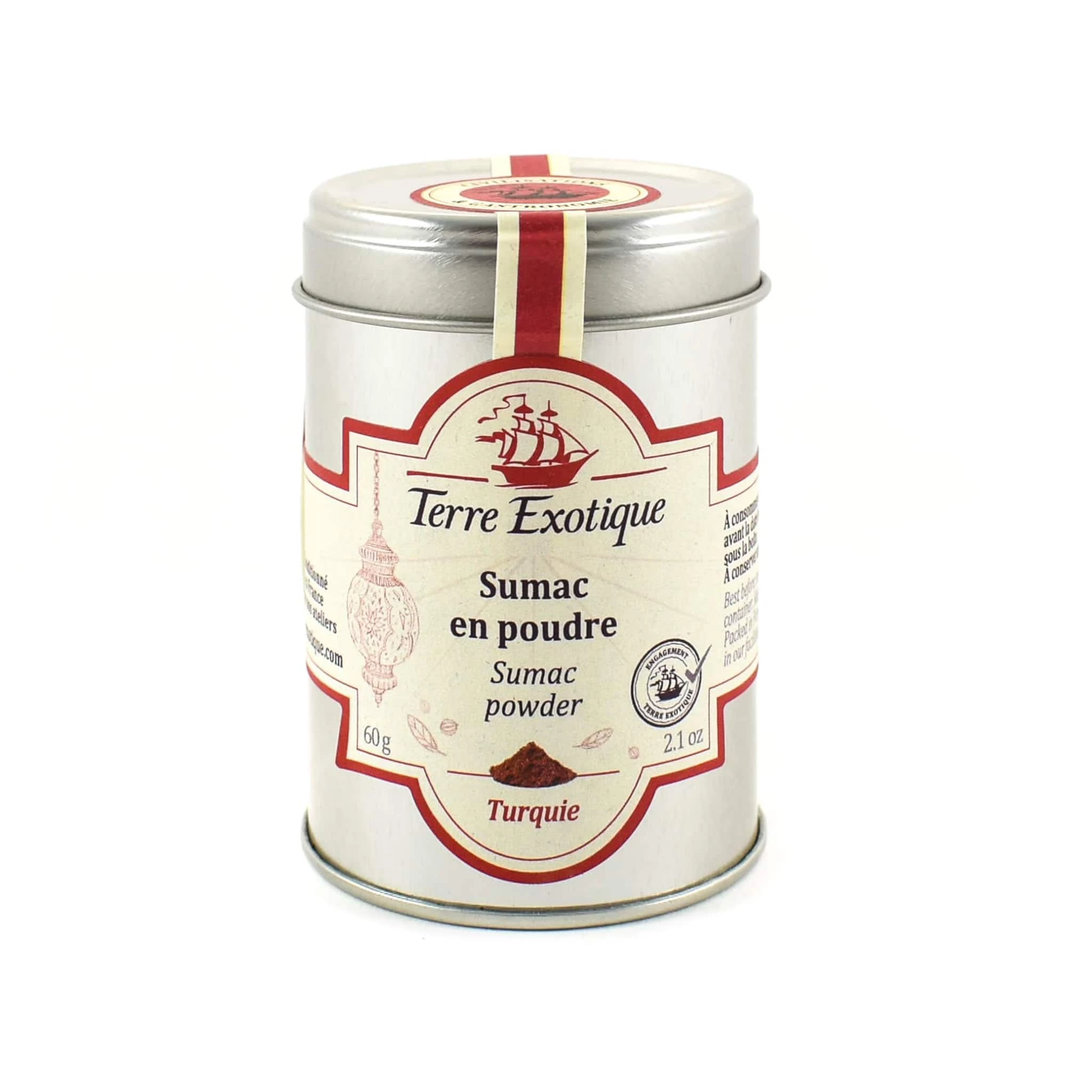 Terre Exotique Sumac Powder 60g Ingredients 3 Terre Exotique Sumac Powder 60g Ingredients