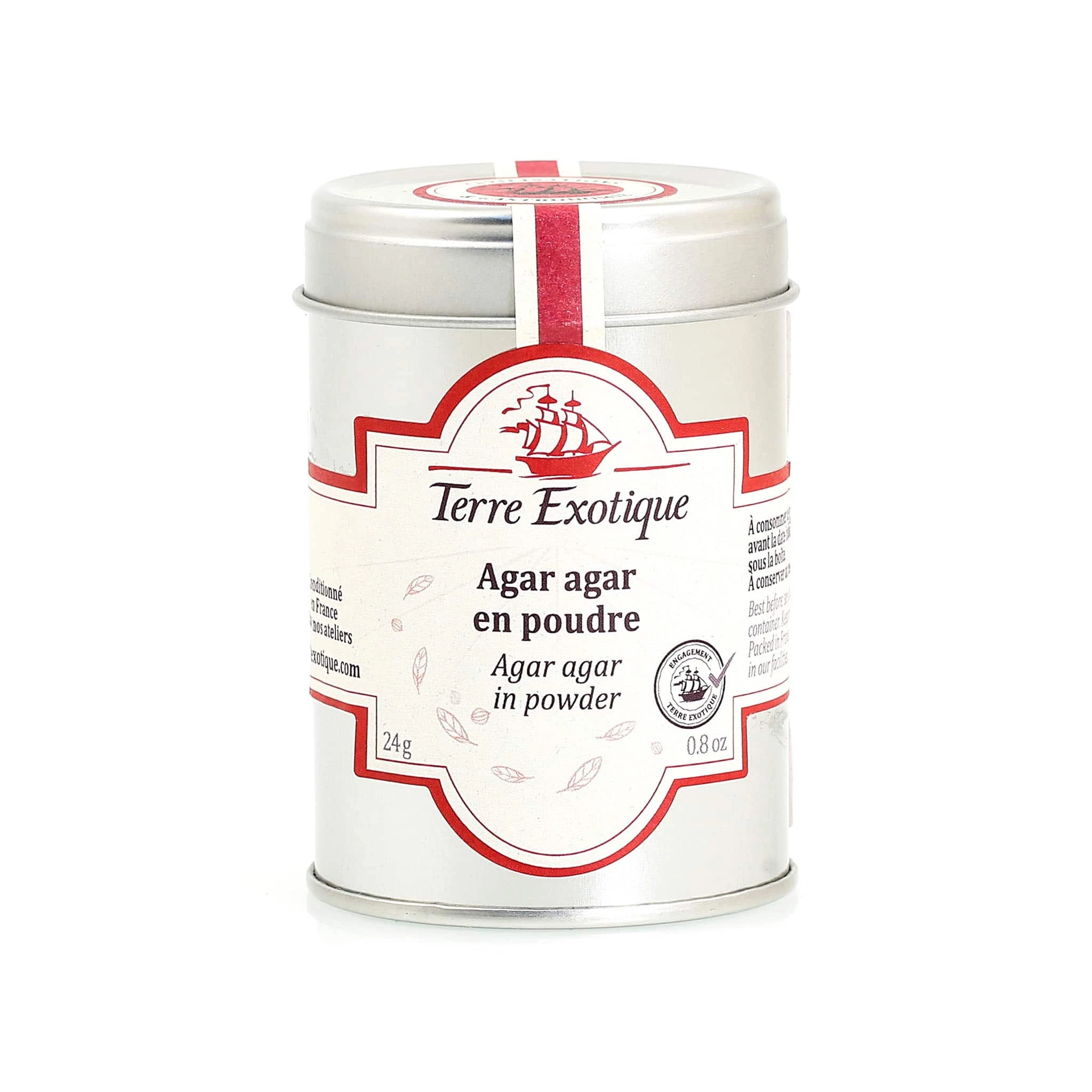 Terre Exotique Agar Agar Powder 24g (2g Bags X 12) 3 Terre Exotique Agar Agar Powder 24g (2g Bags X 12)