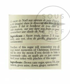 Terre Exotique Brown Sugar With Holiday Spices 250g 9 Terre Exotique Brown Sugar With Holiday Spices 250g