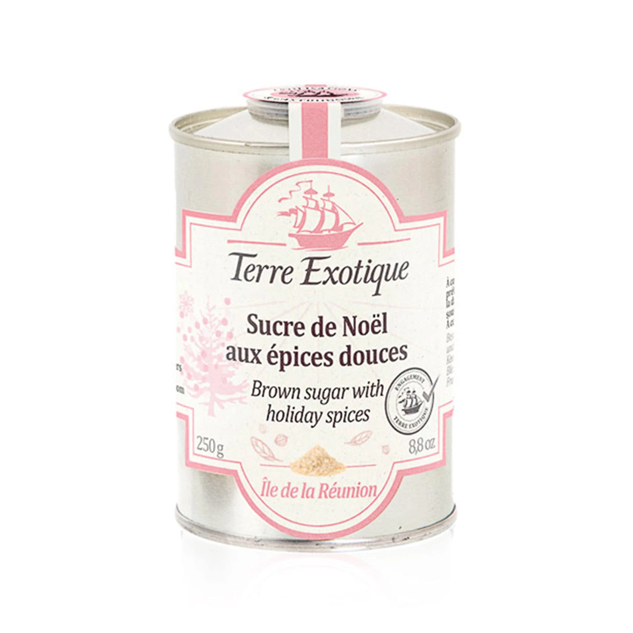 Terre Exotique Brown Sugar With Holiday Spices 250g 3 Terre Exotique Brown Sugar With Holiday Spices 250g