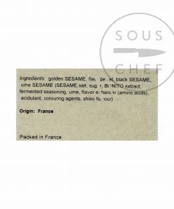 Ingredients Terre Exotique Gomasio 500g