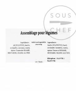 Terre Exotique Salads And Vegetables Seasoning 500g 5 Terre Exotique Salads And Vegetables Seasoning 500g