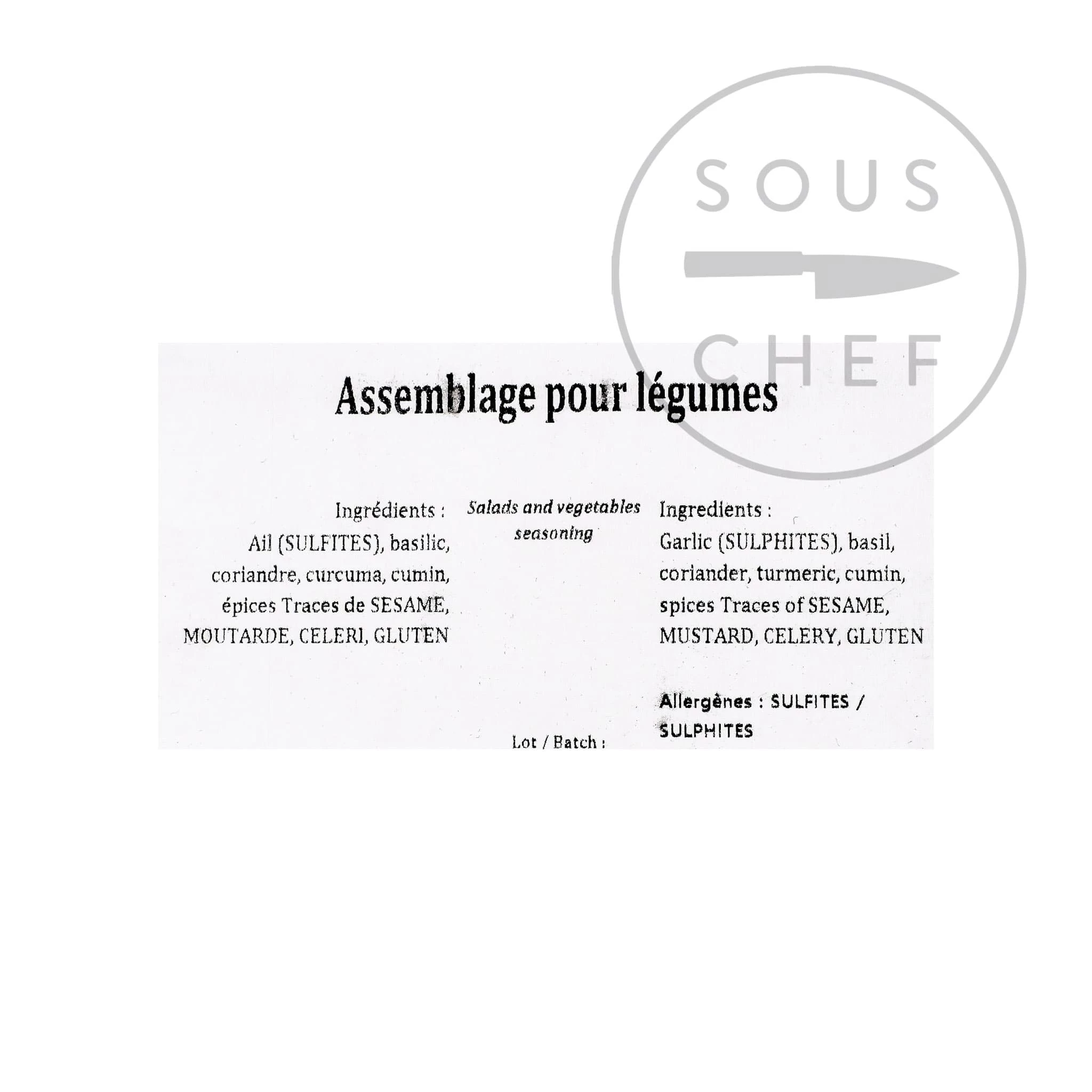 Terre Exotique Salads And Vegetables Seasoning 500g 4 Terre Exotique Salads And Vegetables Seasoning 500g