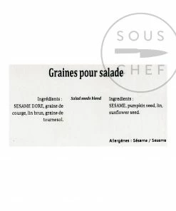 Terre Exotique Salad Seeds Blend 500g 7 Terre Exotique Salad Seeds Blend 500g