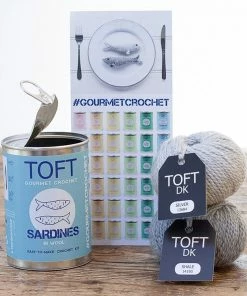Toft Sardines In A Tin Gourmet Crochet Kit Gifts