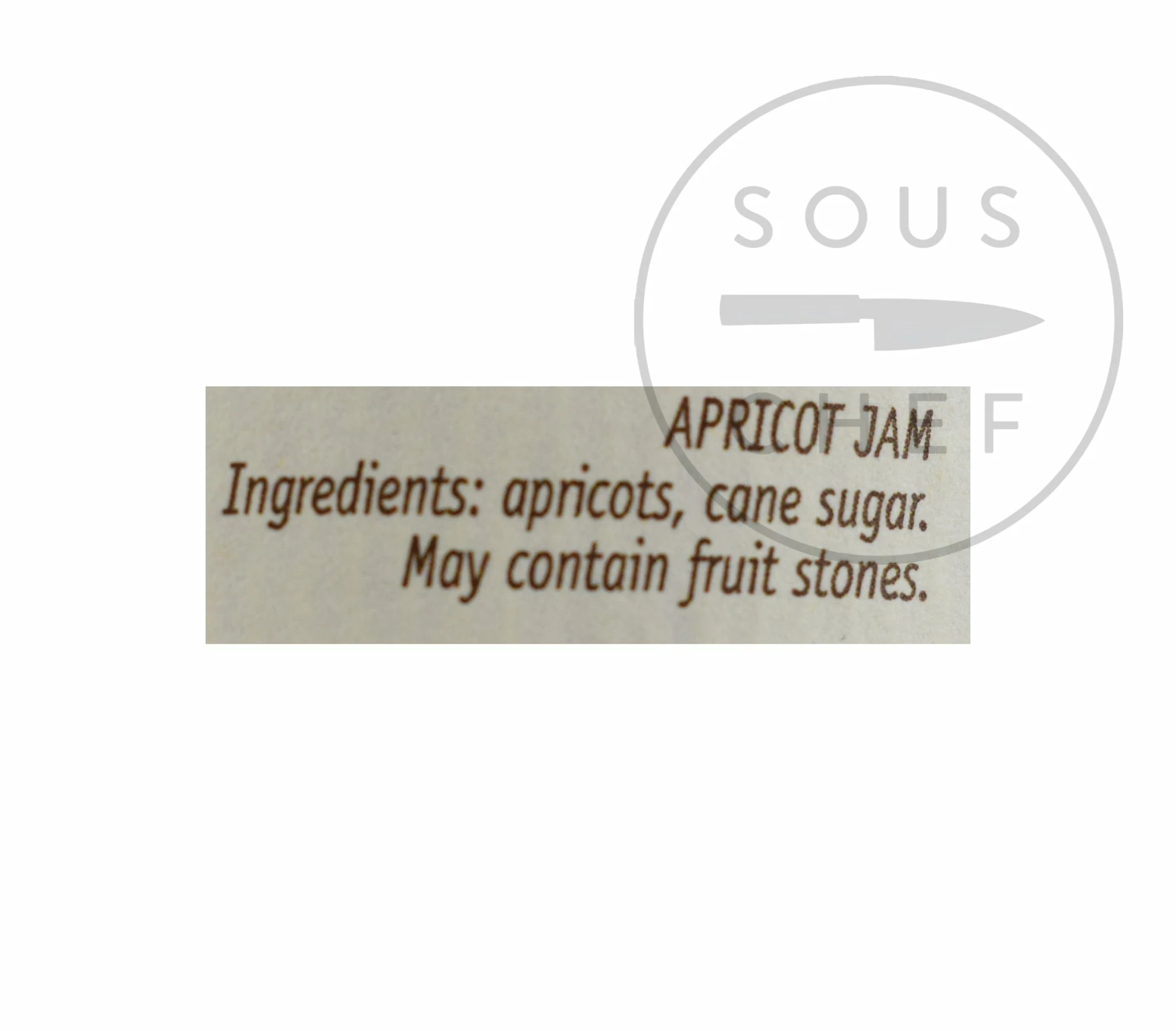 Ingredients Sala Apricot Jam 400g 4 Ingredients Sala Apricot Jam 400g
