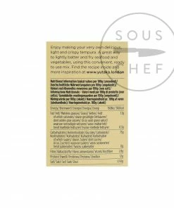 Yutaka Tempura Batter Mix 150g Ingredients