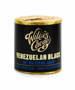 Willie's Cacao Venezuelan Black Rio Caribe 100% Cooking Chocolate Ingredients