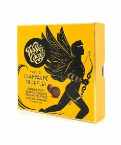 Willie's Cacao Praline Truffles Marc De Champagne 110g Ingredients