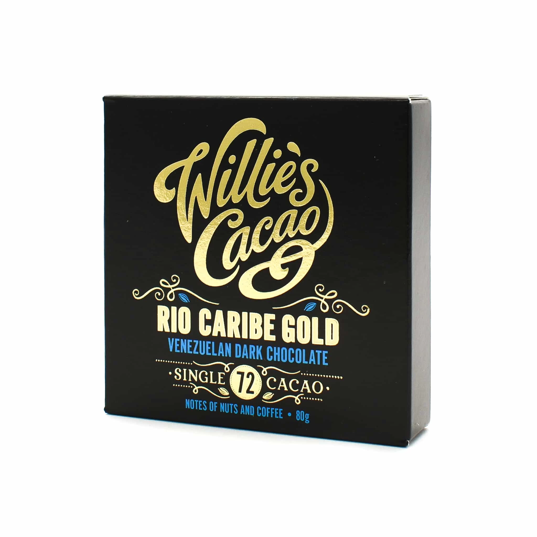 Willie's Cacao Rio Caribe Gold 72% Dark Chocolate 80g 3 Willie's Cacao Rio Caribe Gold 72% Dark Chocolate 80g