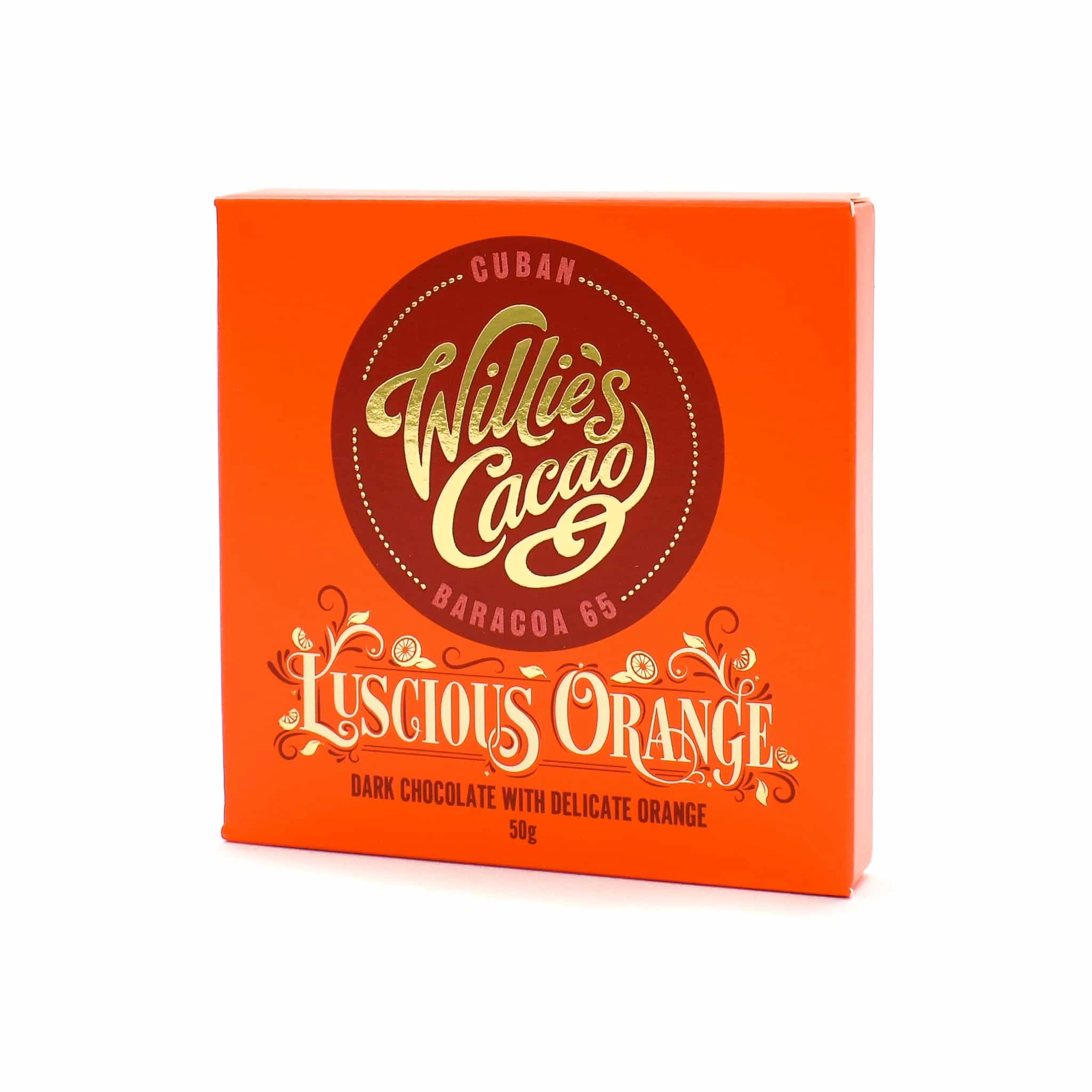 Willie's Cacao Luscious Orange 65% Dark Chocolate 50g 3 Willie's Cacao Luscious Orange 65% Dark Chocolate 50g
