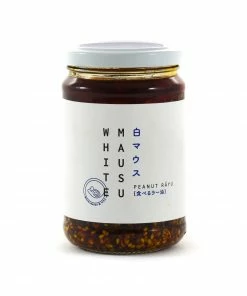 White Mausu Organic Peanut Rayu 240g