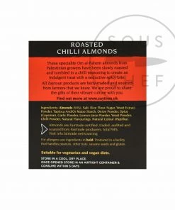 Zaytoun Roasted Chilli Almonds 140g Ingredients