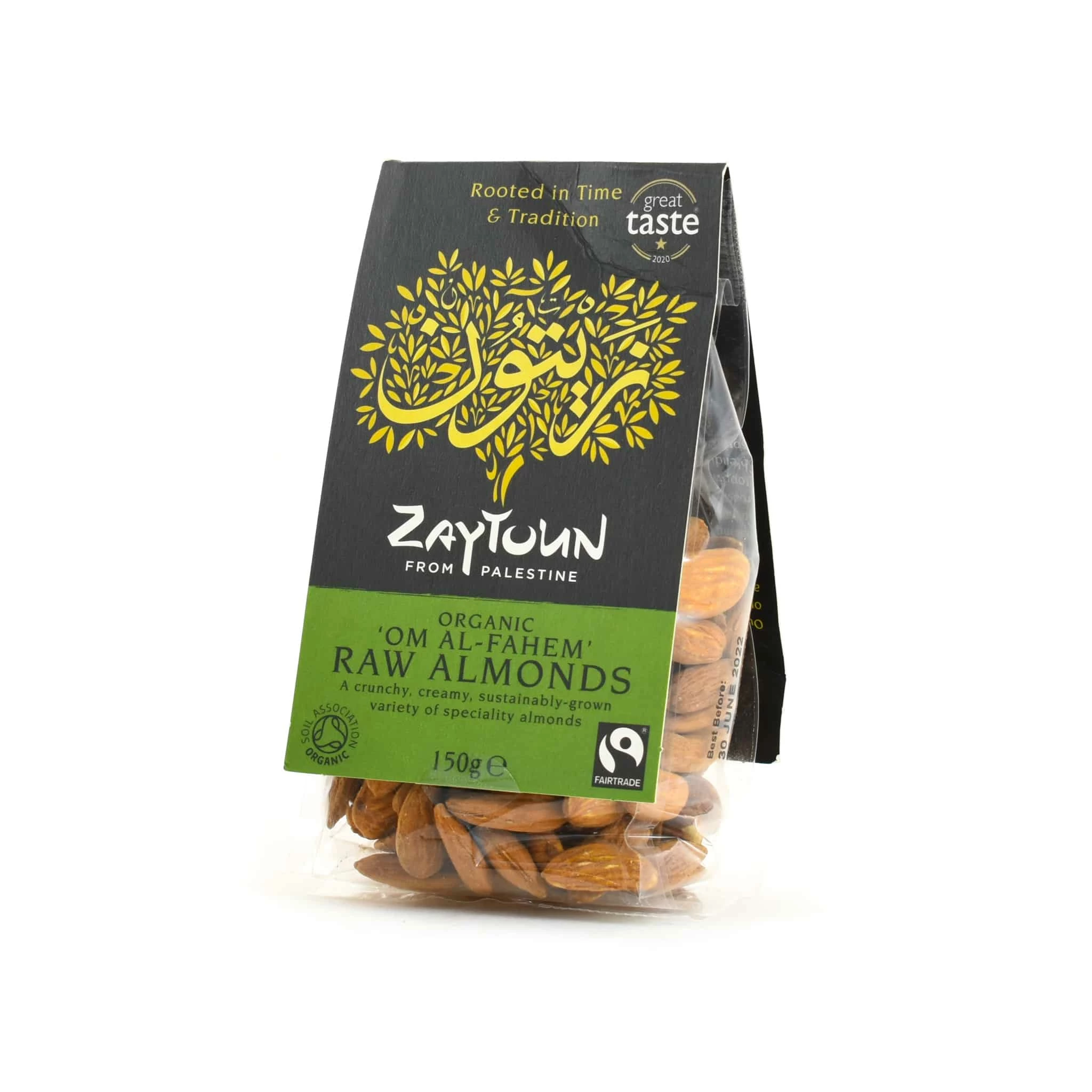 Short Dated Zaytoun Organic Almonds 150g Special Offers 3 Short Dated Zaytoun Organic Almonds 150g Special Offers
