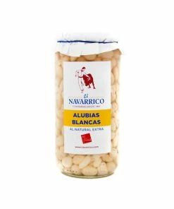Navarrico Alubias - Haricot Beans 720g Ingredients