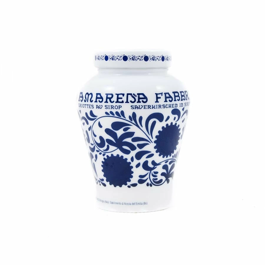 Fabbri Amarena Cherries In Syrup - Opaline Jar 600g Ingredients 3 Fabbri Amarena Cherries In Syrup - Opaline Jar 600g Ingredients