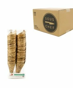 Sous Chef Tableware Bamboo Leaf Canape Cones 13cm