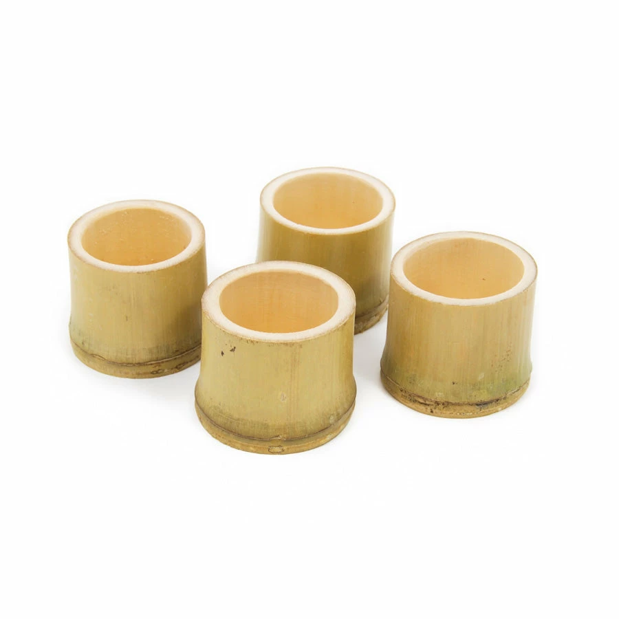 First Pack Bamboo Sake Cups 50ml Tableware 3 First Pack Bamboo Sake Cups 50ml Tableware