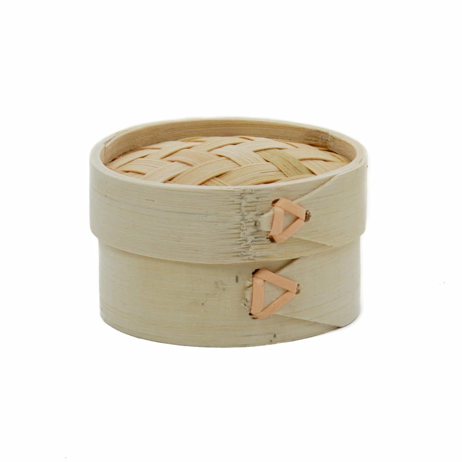 First Pack Tableware Mini Bamboo Steamers 4 First Pack Tableware Mini Bamboo Steamers