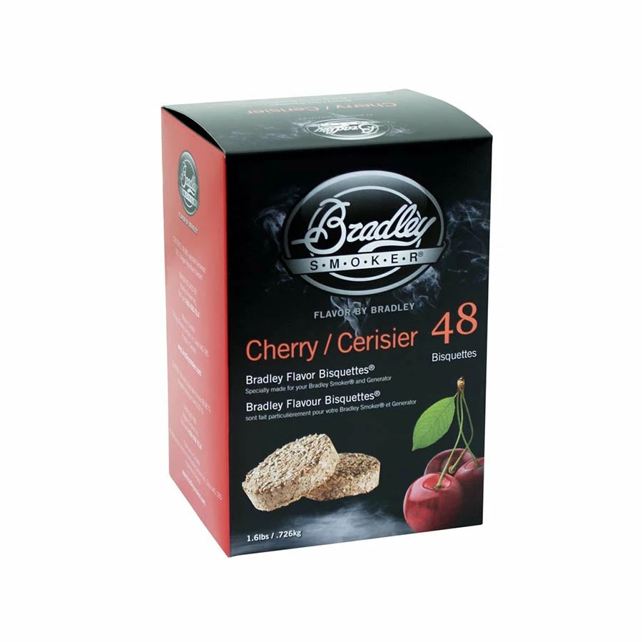 Bradley Smoker BBQ Bradley Cherry Bisquettes Pack Of 48 3 Bradley Smoker BBQ Bradley Cherry Bisquettes Pack Of 48