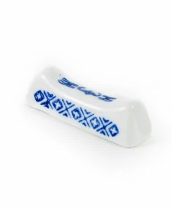 Chinese Tableware Tableware Blue Rice Pattern Chopstick Rest