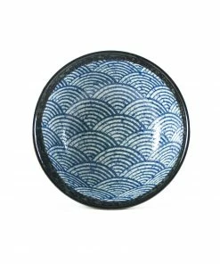 Kiji Stoneware & Ceramics Tableware Blue Wave Noodle Bowl 8 Kiji Stoneware & Ceramics Tableware Blue Wave Noodle Bowl