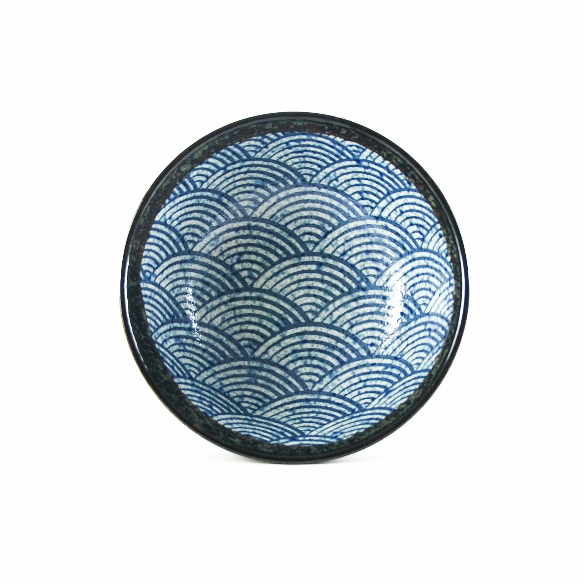 Kiji Stoneware & Ceramics Tableware Blue Wave Noodle Bowl 5 Kiji Stoneware & Ceramics Tableware Blue Wave Noodle Bowl