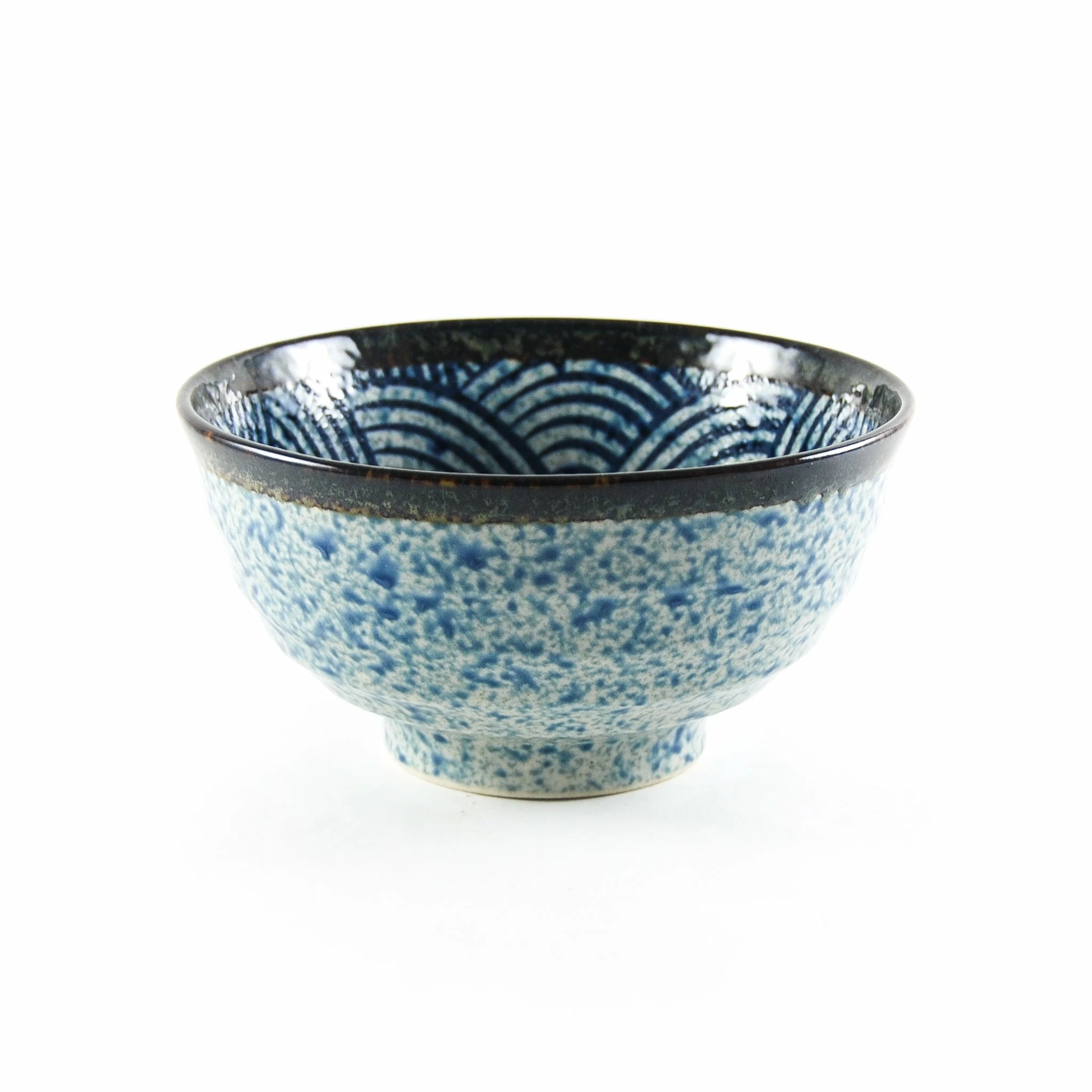Kiji Stoneware & Ceramics Tableware Blue Wave Noodle Bowl 3 Kiji Stoneware & Ceramics Tableware Blue Wave Noodle Bowl
