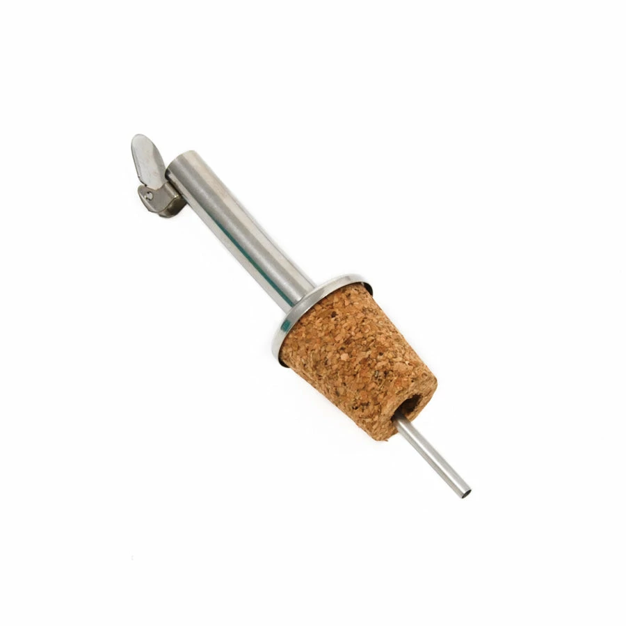 CKS Bottle Pourer With Cork Stopper 3 CKS Bottle Pourer With Cork Stopper