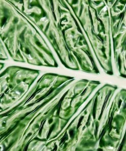 Bordallo Pinheiro Tableware Cabbage Leaf Oval Platter