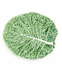Bordallo Pinheiro Tableware Cabbage Leaf Oval Platter 9 Bordallo Pinheiro Tableware Cabbage Leaf Oval Platter
