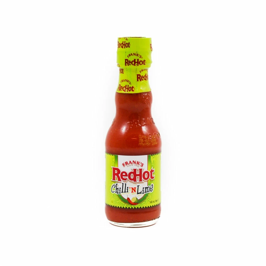 Frank's Red Hot Chilli & Lime Sauce 148ml Ingredients 3 Frank's Red Hot Chilli & Lime Sauce 148ml Ingredients