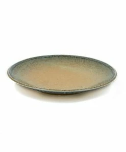 Kiji Stoneware & Ceramics Tableware Chouseki Blue Gold Plate 28.5cm Dia X 3.5cm 10 Kiji Stoneware & Ceramics Tableware Chouseki Blue Gold Plate 28.5cm Dia X 3.5cm