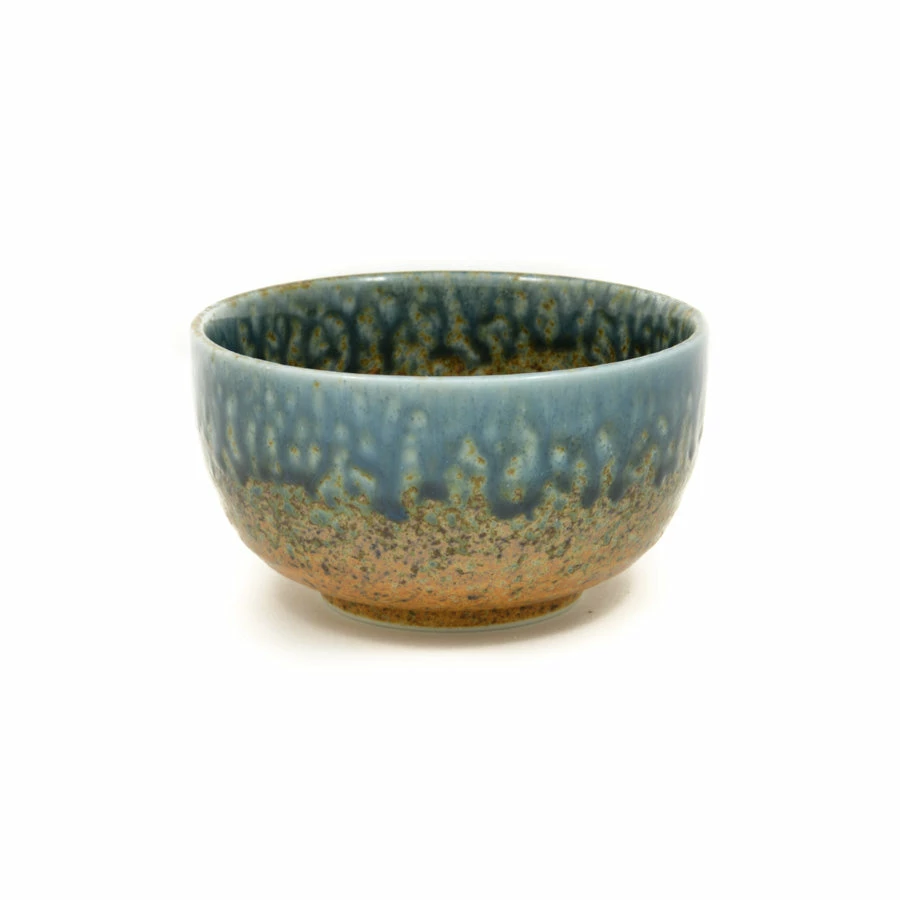 Kiji Stoneware & Ceramics Chouseki Blue Gold Bowl 13cm Dia X 7cm 4 Kiji Stoneware & Ceramics Chouseki Blue Gold Bowl 13cm Dia X 7cm