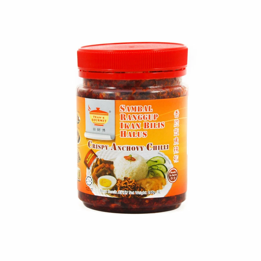 TG Crispy Anchovy Chilli 240g Ingredients 3 TG Crispy Anchovy Chilli 240g Ingredients