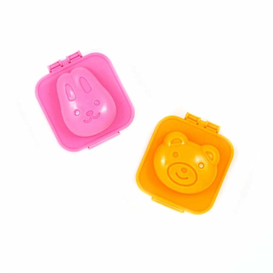 Hakoya Boiled Egg Mould - Bear & Bunny 3 Hakoya Boiled Egg Mould - Bear & Bunny