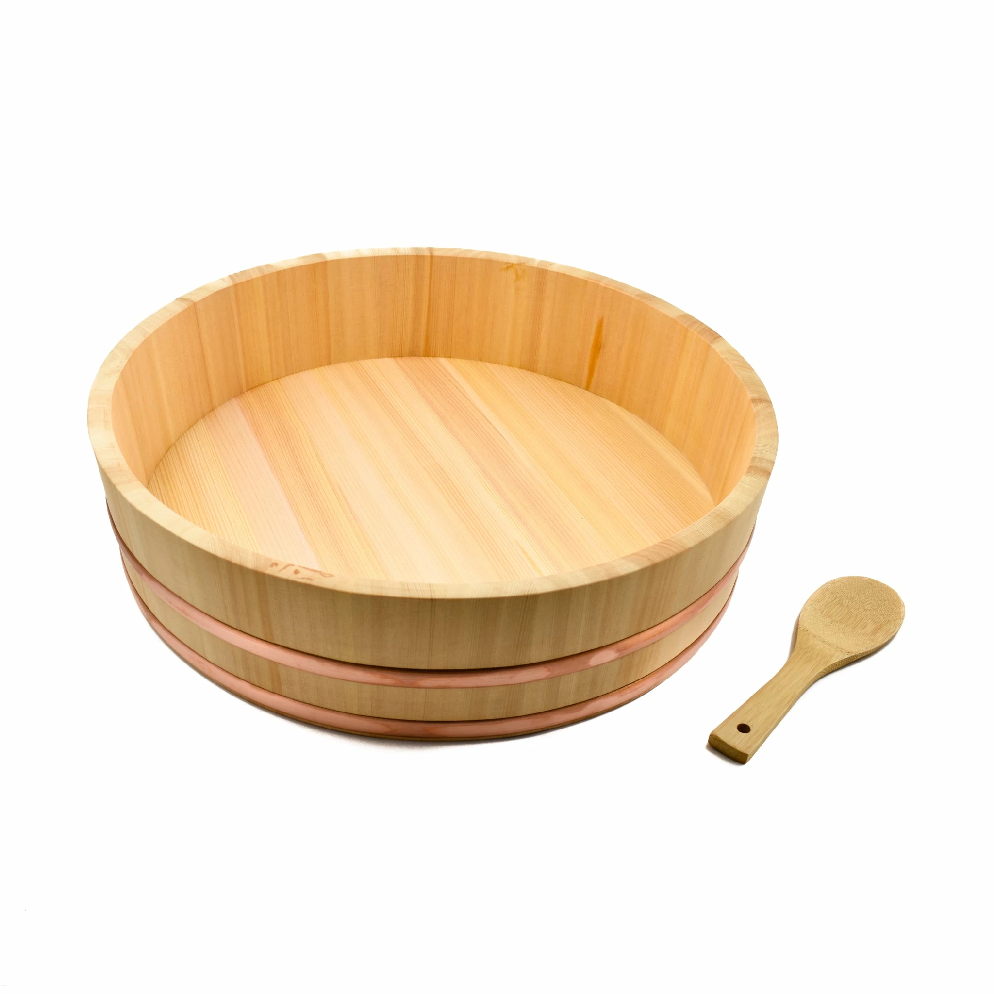 Sous Chef Cypress & Copper Hangiri Sushi Barrel Cookware 12 Sous Chef Cypress & Copper Hangiri Sushi Barrel Cookware