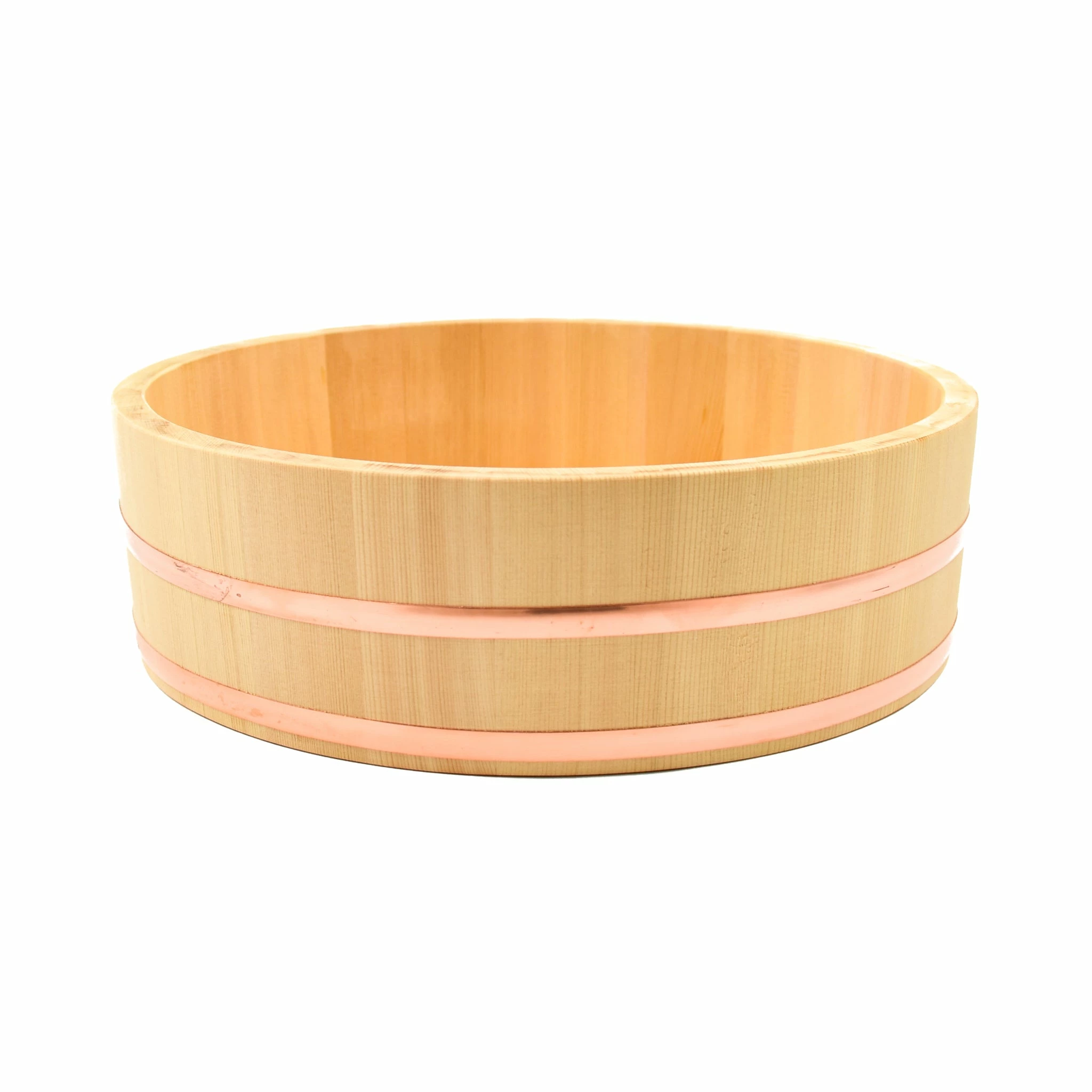 Sous Chef Cypress & Copper Hangiri Sushi Barrel Cookware 4 Sous Chef Cypress & Copper Hangiri Sushi Barrel Cookware