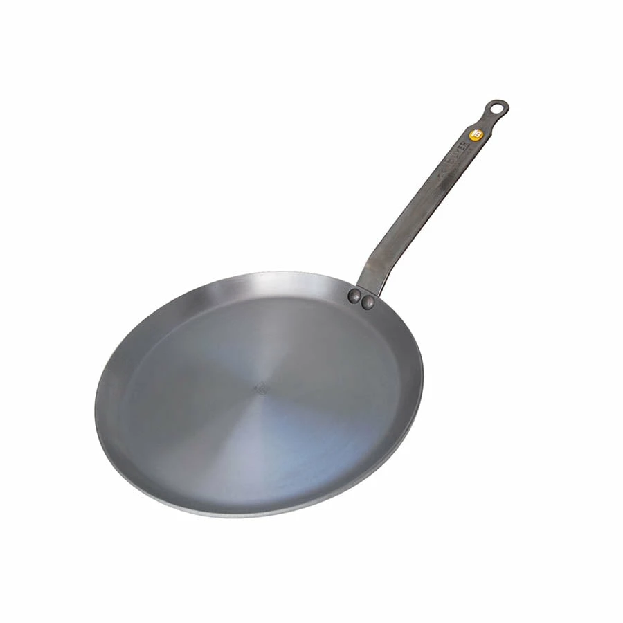 De Buyer Mineral B Crepe Pan 24cm Cookware 3 De Buyer Mineral B Crepe Pan 24cm Cookware