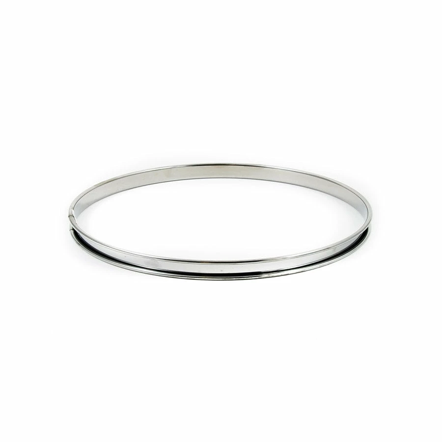De Buyer Stainless Steel Tart Ring 28cm 3 De Buyer Stainless Steel Tart Ring 28cm