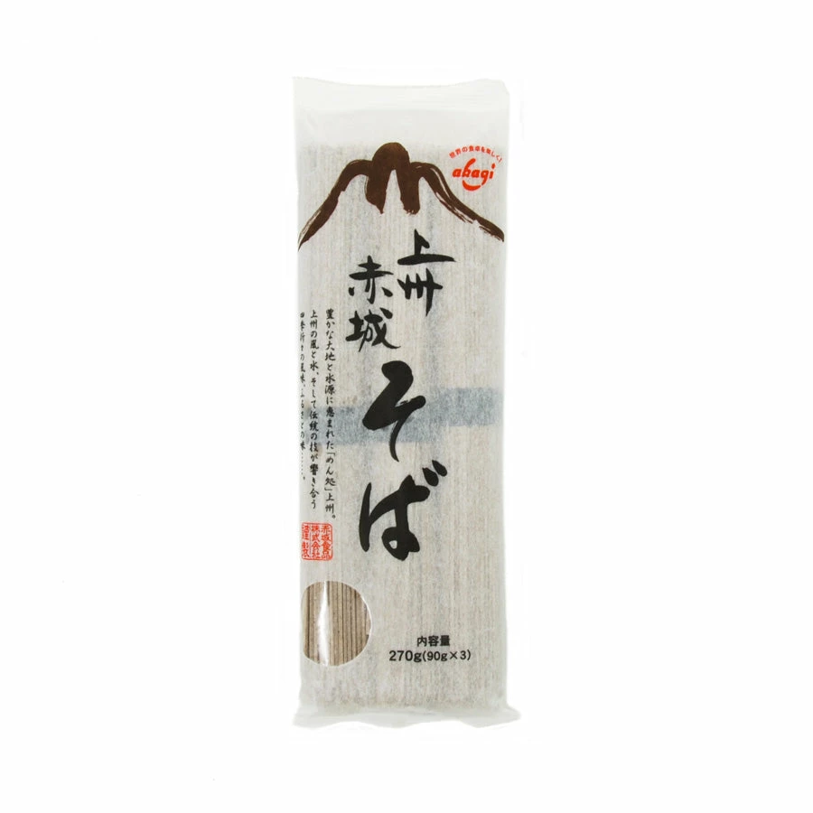 Akagi Dried Soba Noodles 270g 3 Akagi Dried Soba Noodles 270g
