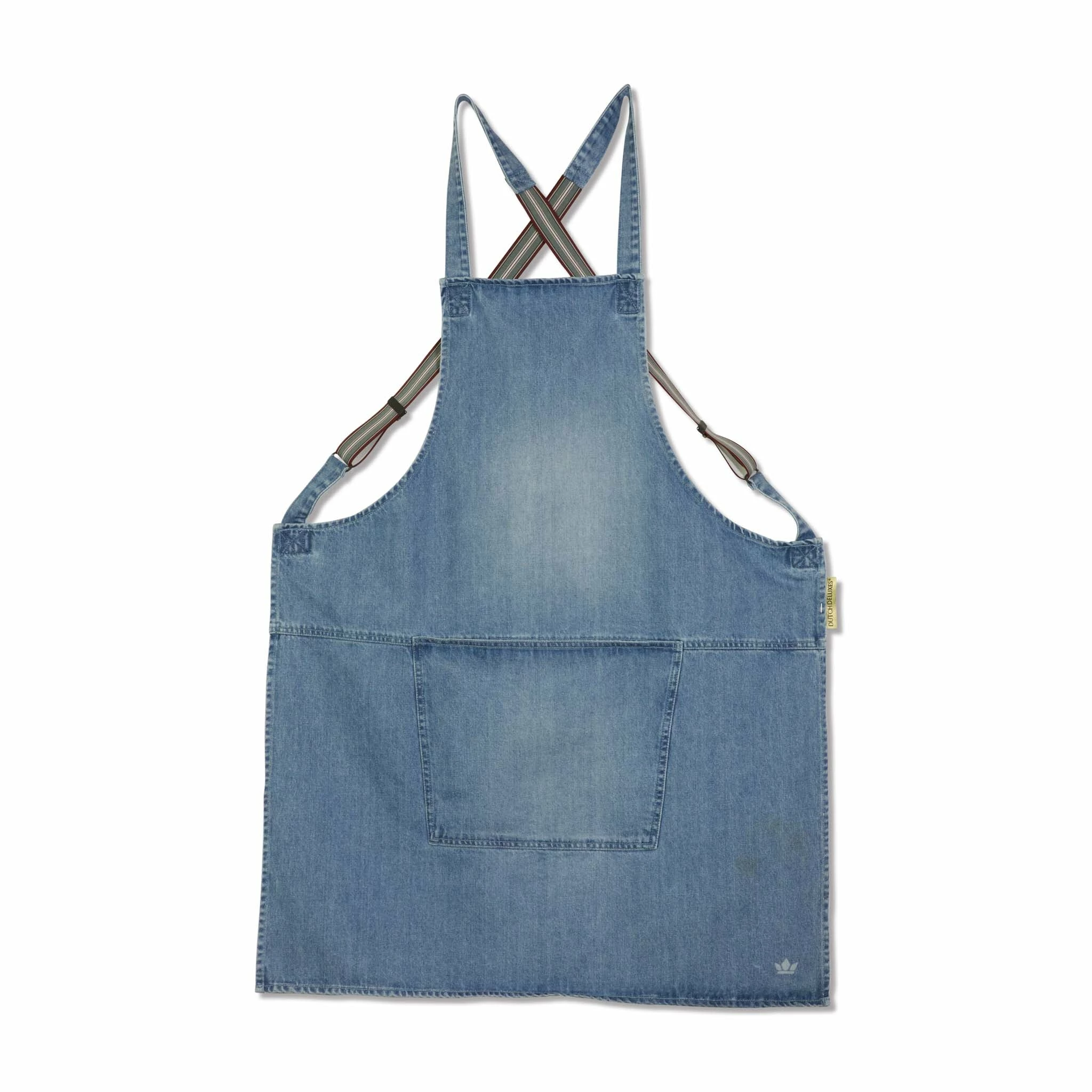 Cookware Dutchdeluxes Denim Suspender Apron In Blue 3 Cookware Dutchdeluxes Denim Suspender Apron In Blue