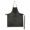 Cookware Dutchdeluxes Leather BBQ Apron In Vintage Grey