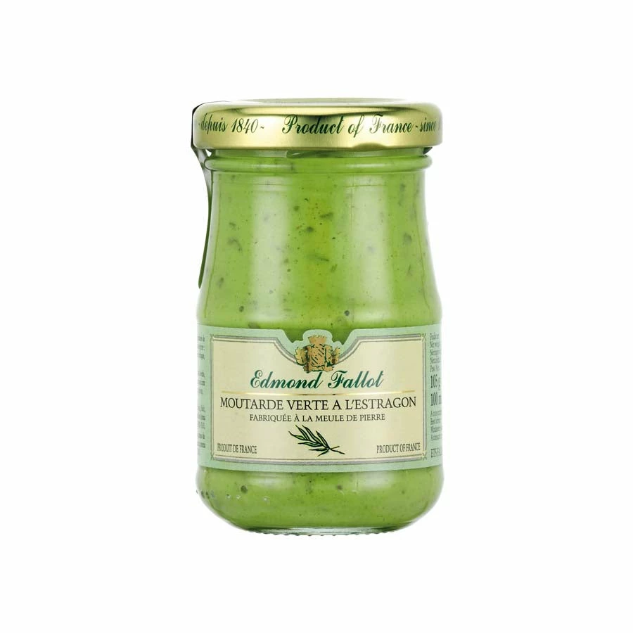 Fallot Dijon Mustard With Tarragon 105g 3 Fallot Dijon Mustard With Tarragon 105g