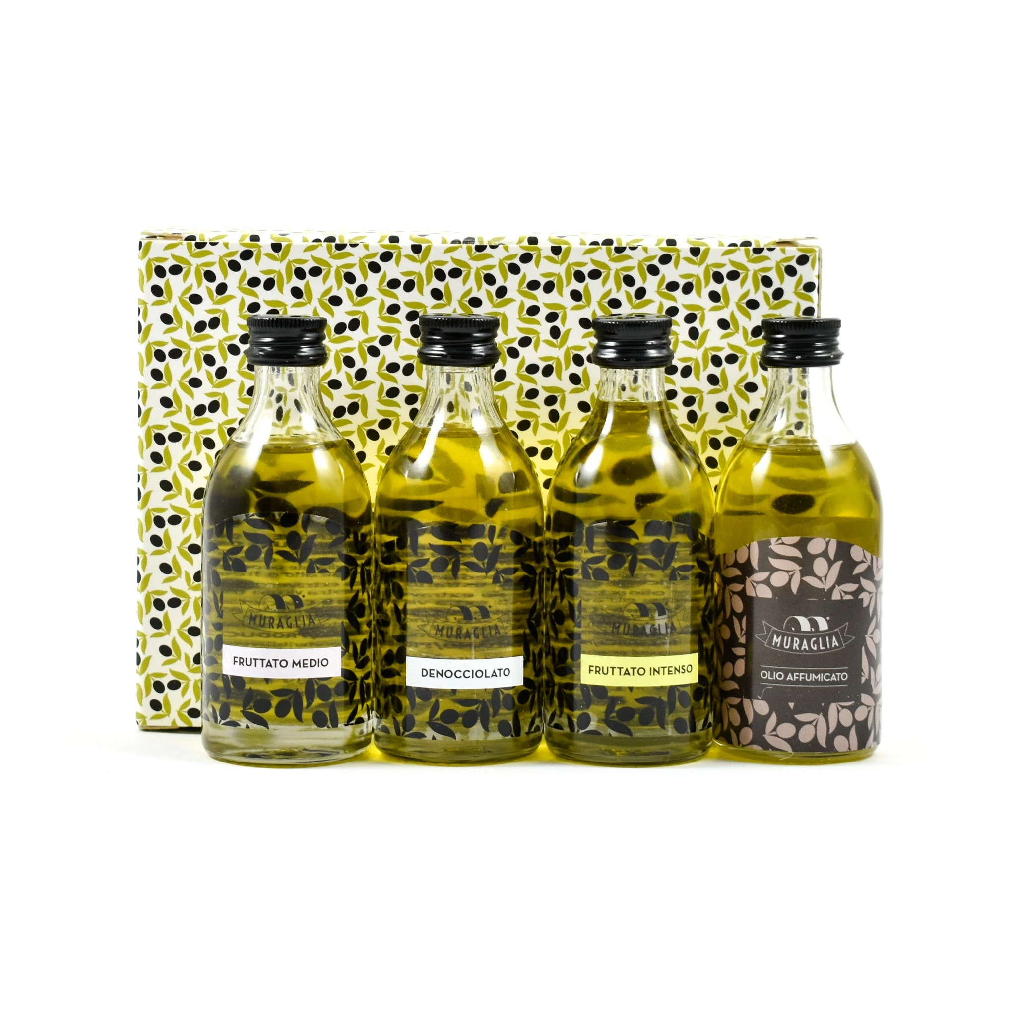 Ingredients Frantoio Muraglia Extra Virgin Olive Oil Selection 4x50ml 3 Ingredients Frantoio Muraglia Extra Virgin Olive Oil Selection 4x50ml