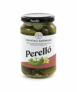 Perello Cocktail Gherkins 190g