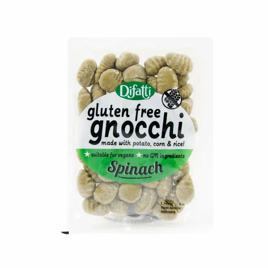 Ingredients Difatti Gluten Free Spinach Gnocchi 250g 3 Ingredients Difatti Gluten Free Spinach Gnocchi 250g